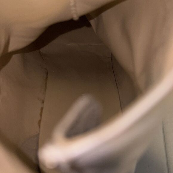 Zara Basics leather white bootie - Picture 8 of 9